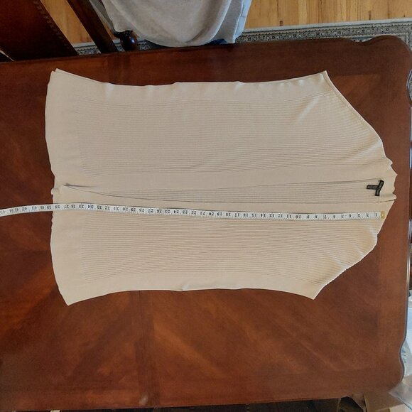 Eileen Fisher Long Sleek Tencel Ribbed Kimono Cardigan - Picture 9 of 9